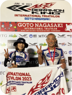 トライアスロンに2回挑戦