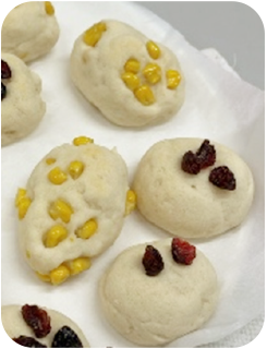 ふわふわではないが、柔かくもっちりで美味しい!